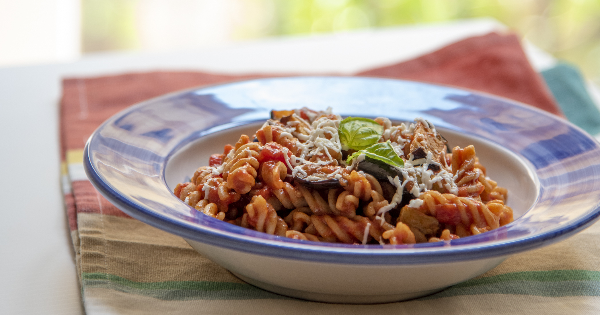 La nostra variante di una ricetta tutta mediterranea fusilli integrali